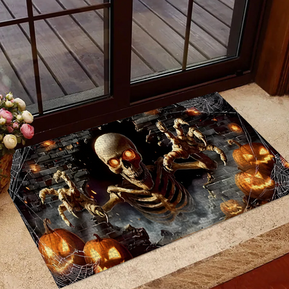 Horror Halloween Skeleton Doormat