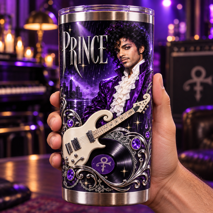 Prince Purple Rain – Legendary Funk & Rock Inspired 20oz Tumbler