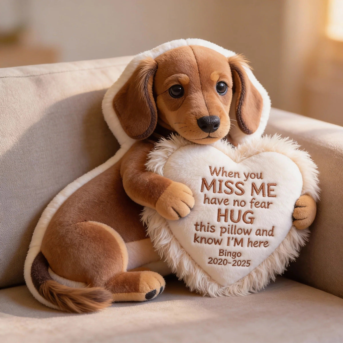 Memorial Pillow - Personalized Shaped Pillow