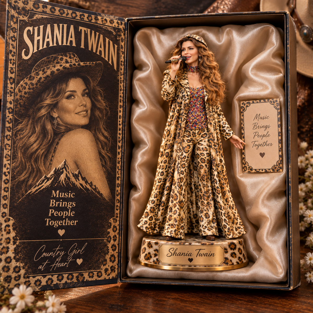 Shania Twain – Queen of Country Pop Inspired Acrylic Plaque