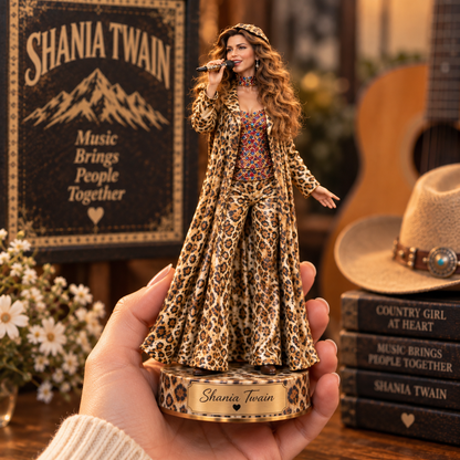 Shania Twain – Queen of Country Pop Inspired Acrylic Plaque