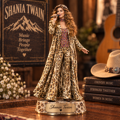 Shania Twain – Queen of Country Pop Inspired Acrylic Plaque