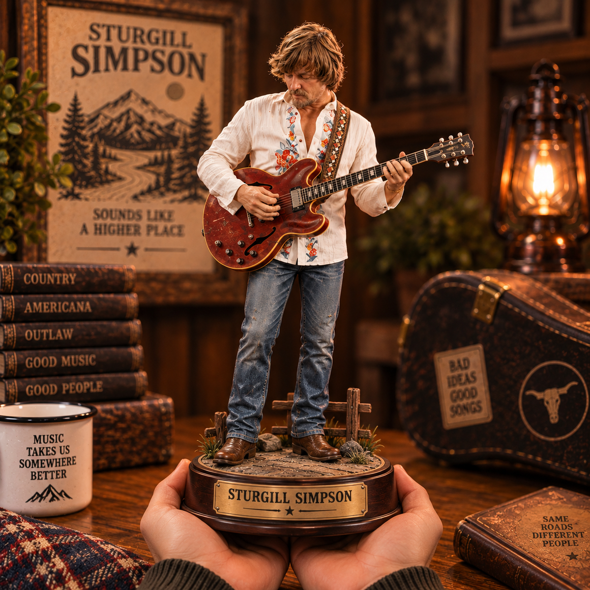 Sturgill Simpson – Outlaw Country Music Collectible Acrylic Plaque