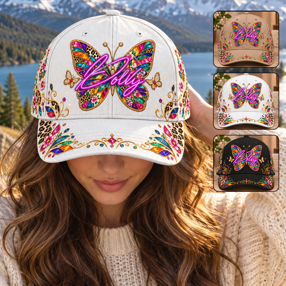 Dolly Parton Butterfly Classic Cap