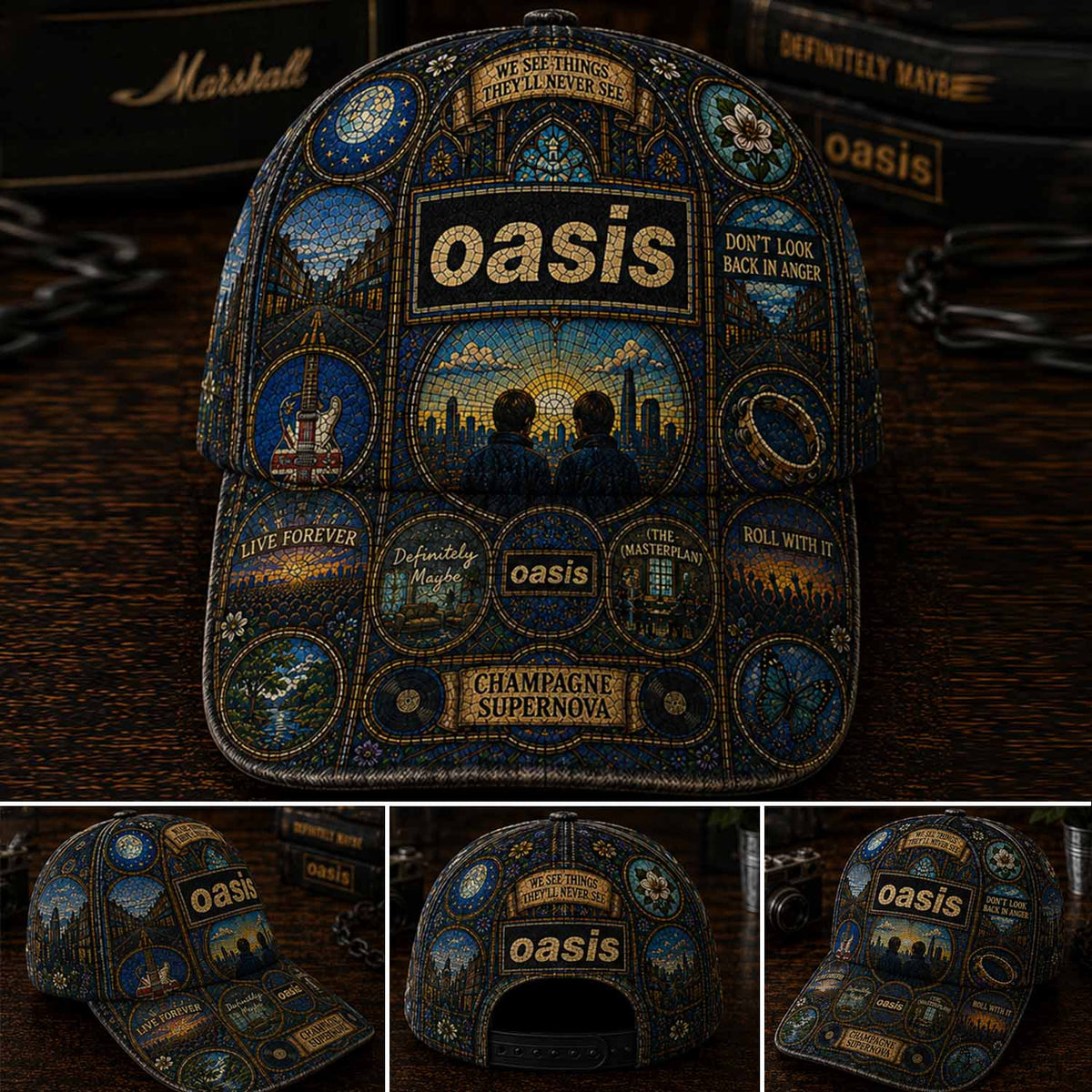 Rock Lovers – Legends Edition OASIS Classic Cap Version 128