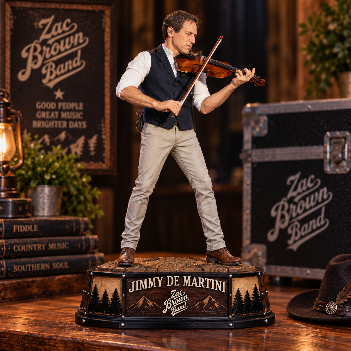 Jimmy De Martini – Zac Brown Band Fiddle Music Inspired Acrylic Plaque