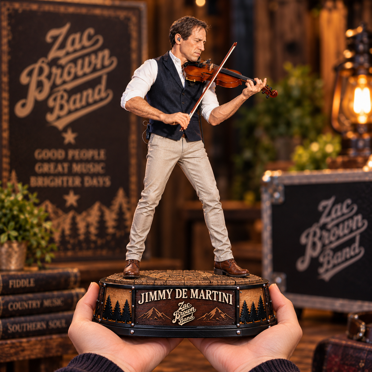 Jimmy De Martini – Zac Brown Band Fiddle Music Inspired Acrylic Plaque