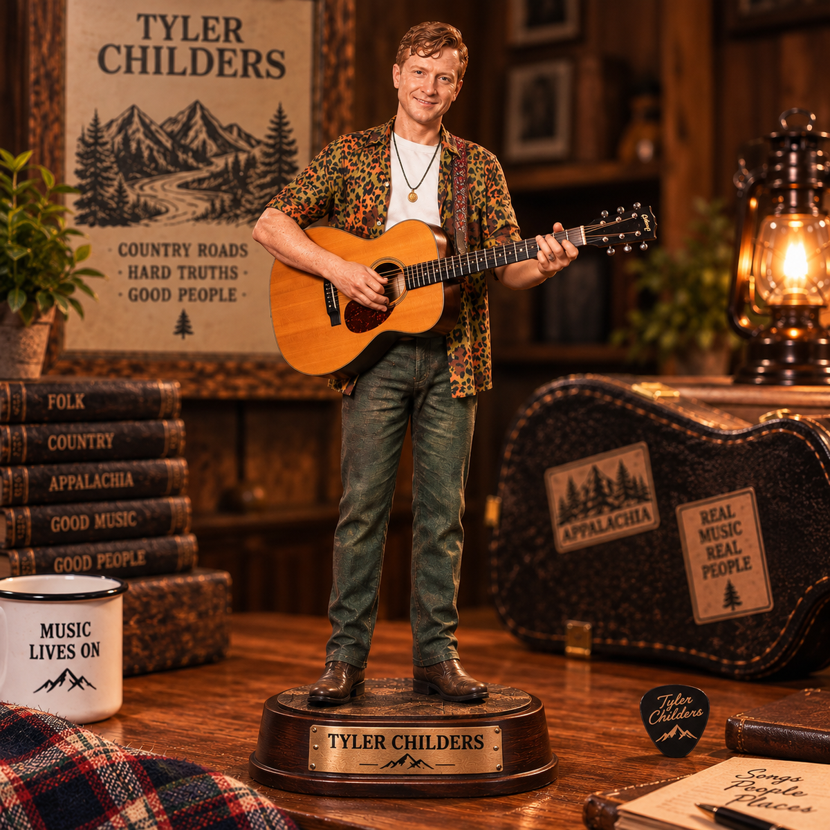 Tyler Childers – Appalachian Country Music Inspired Acrylic Plaque