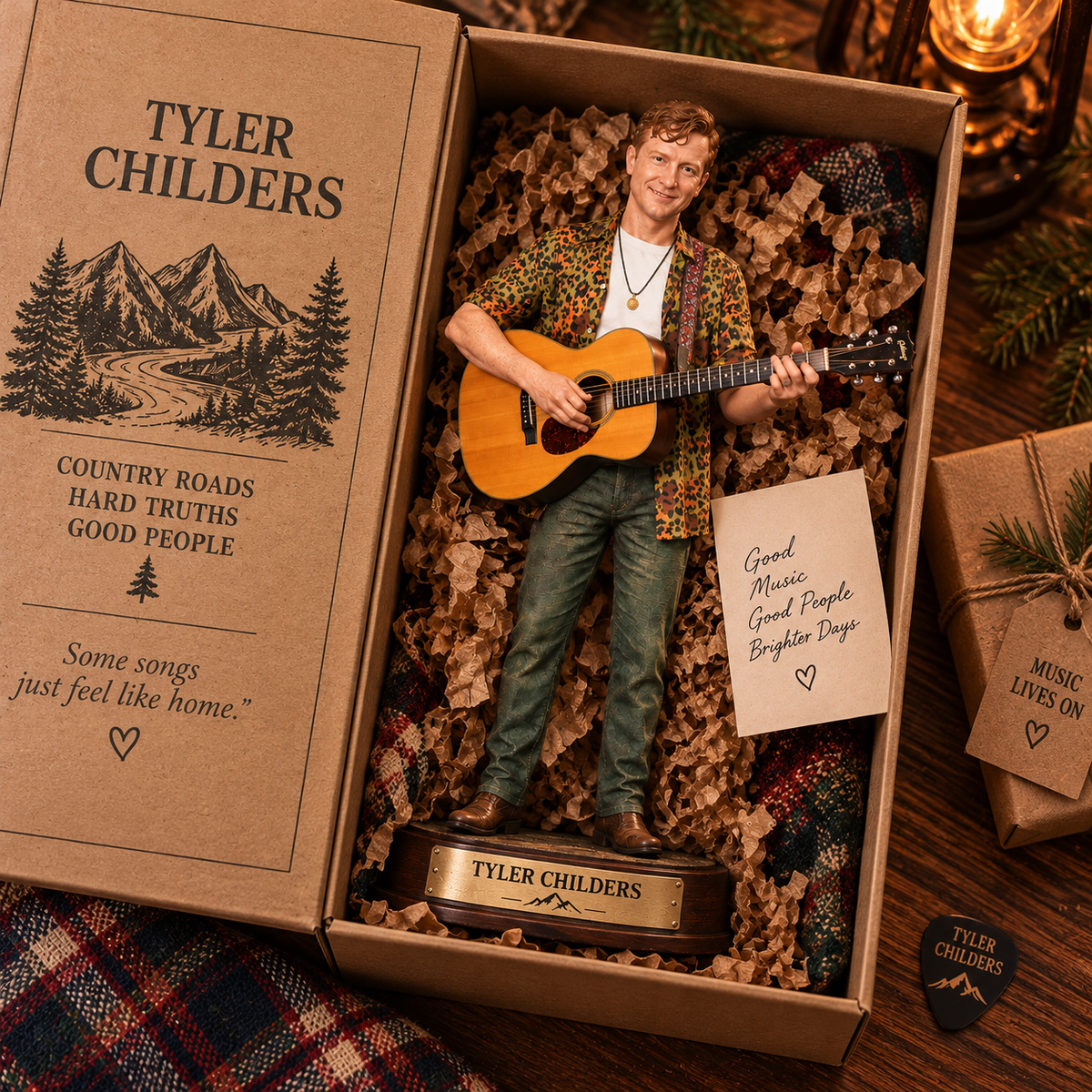 Tyler Childers – Appalachian Country Music Inspired Acrylic Plaque