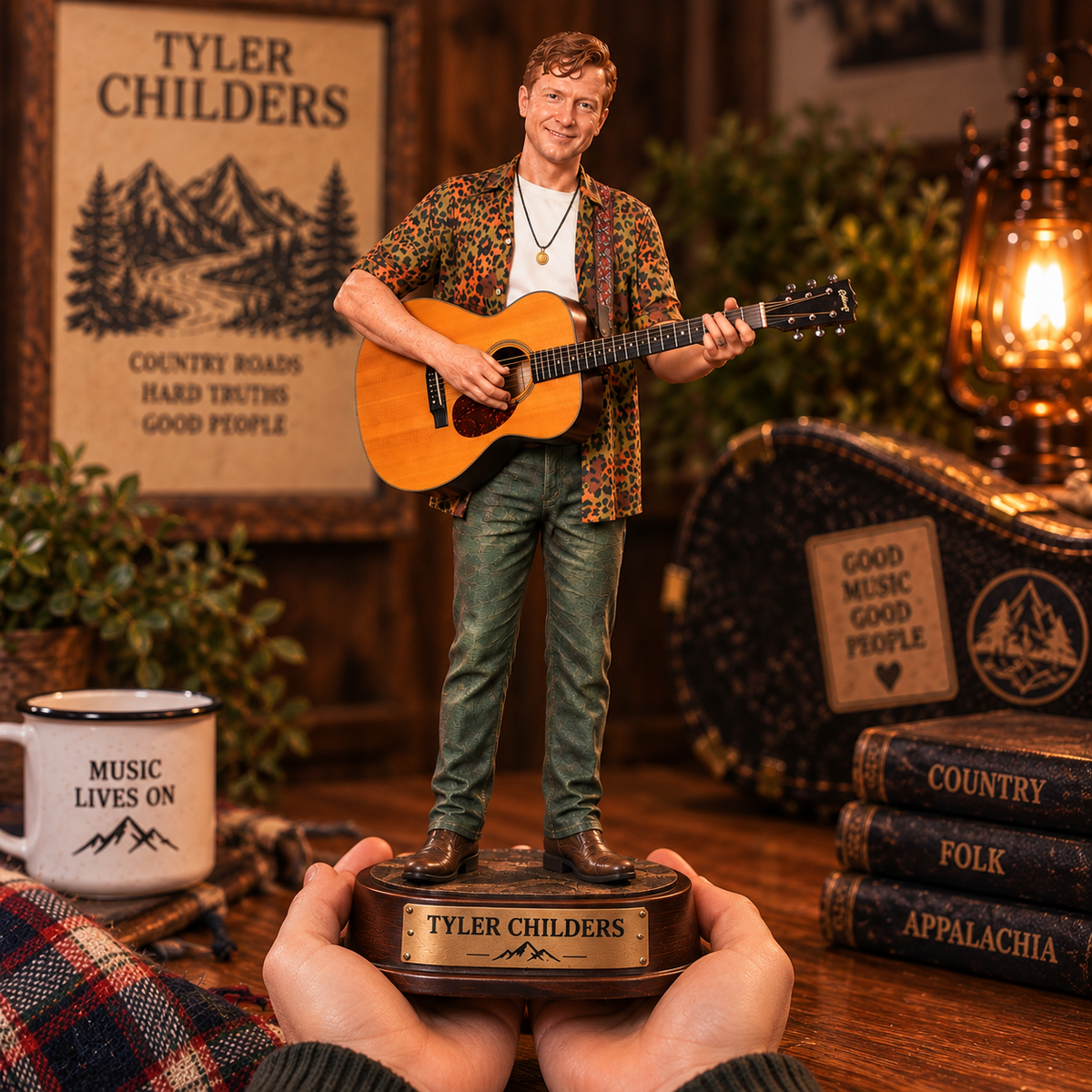 Tyler Childers – Appalachian Country Music Inspired Acrylic Plaque
