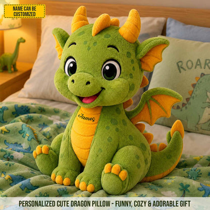 Personalized Cute Dragon Custom Shaped Pillow