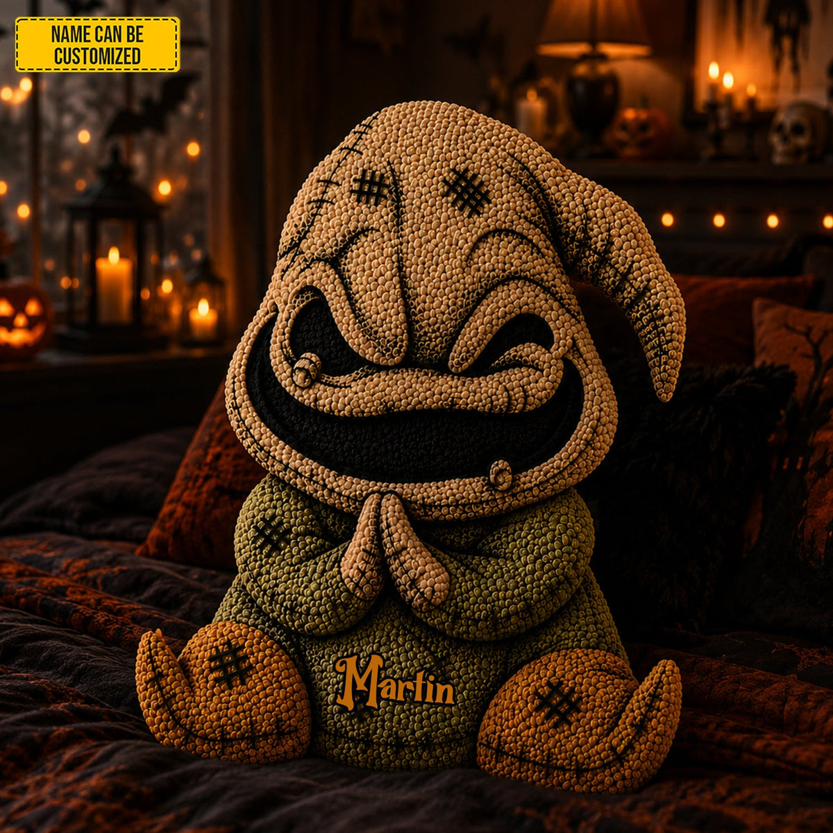 Personalized Spooky Sack Doll Custom Shaped Pillow