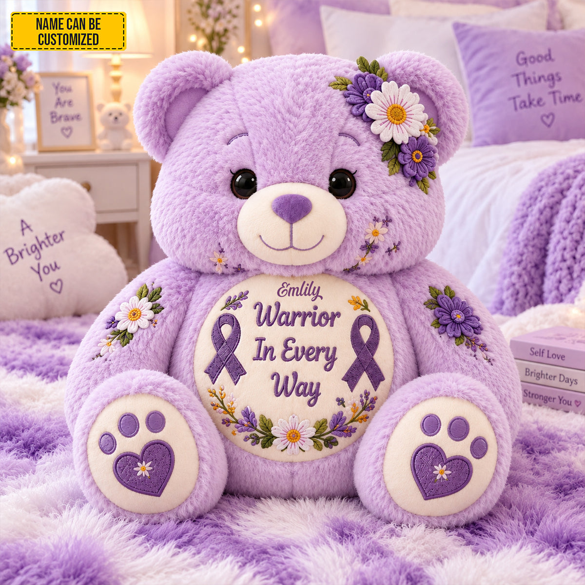 Personalized Bear Brain Tumor Pillow