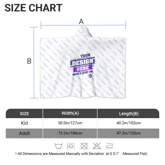 Horror Couple Hooded Blanket