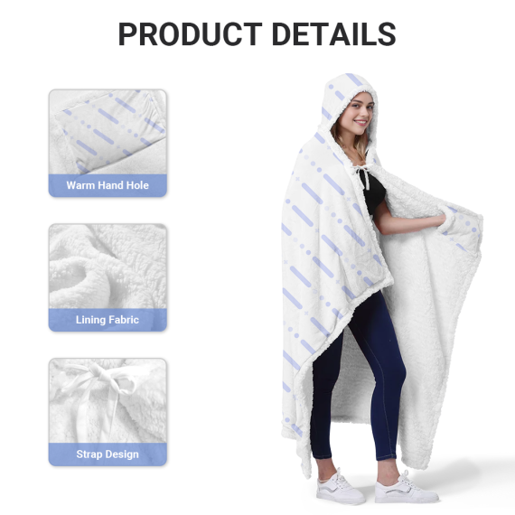 Personalized Witch Hooded Blanket