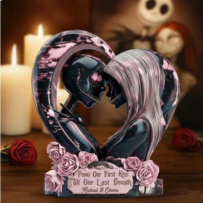 Till Our Last Breath – Personalized Couple Acrylic Plaque