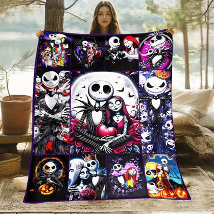“Now and Forever” - Couple Gothic Blanket