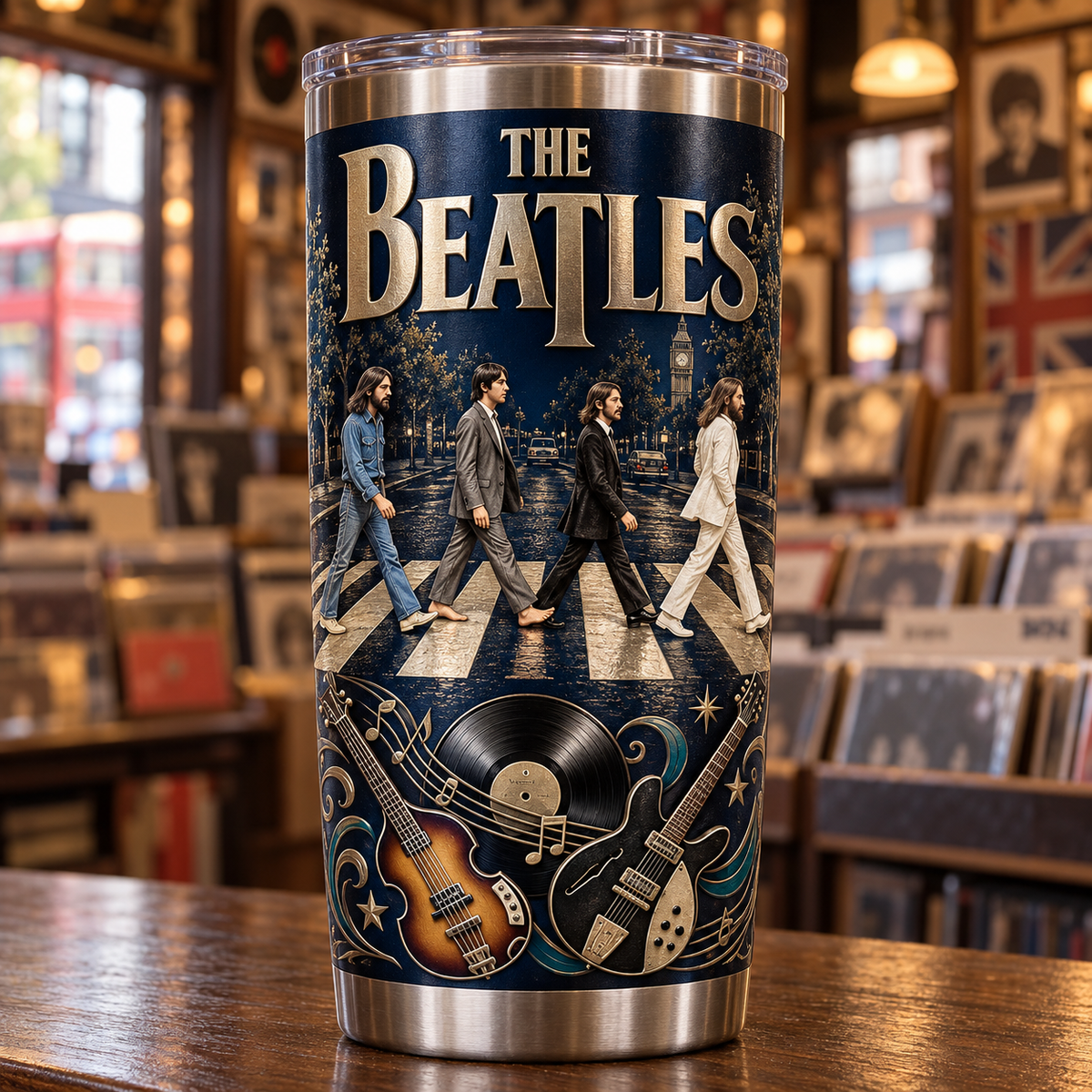 The Beatles Abbey Road – Classic Rock Inspired Tumbler
