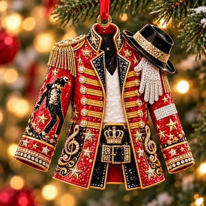 Michael Jackson Christmas Ornament - Classic Music Legend Gift