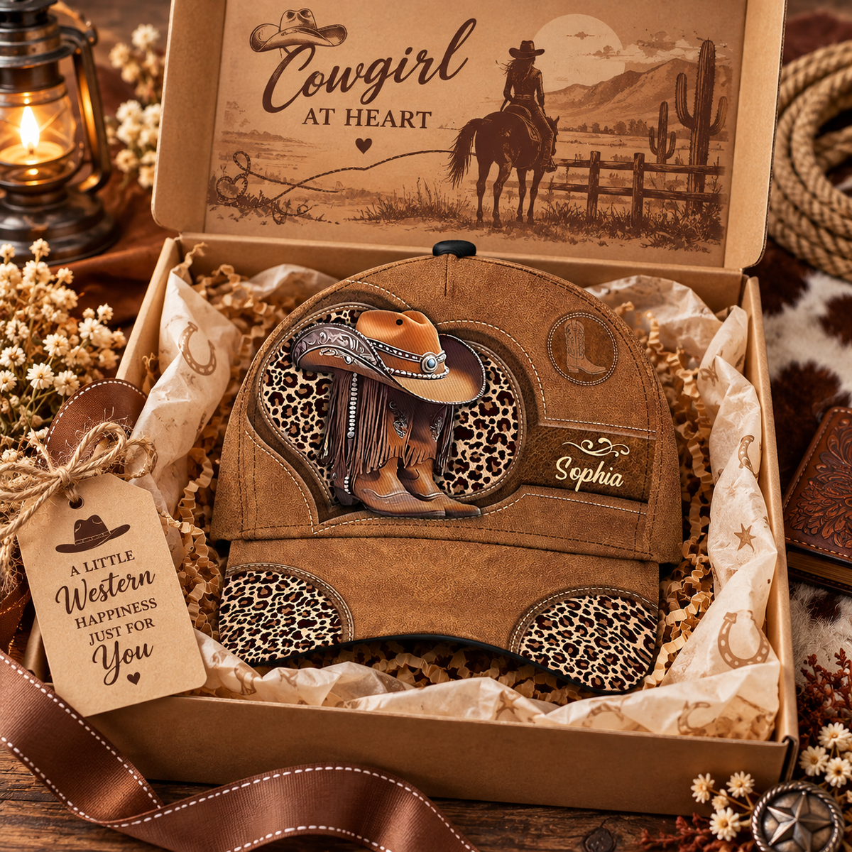 Cowgirl Boots - Personalized Cowgirl Classic Cap