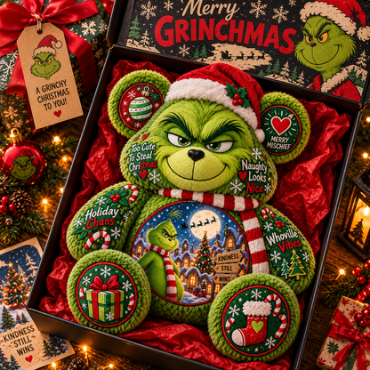 Grinch Christmas Custom Shape Pillow 2 – Gift for Grinch Lovers