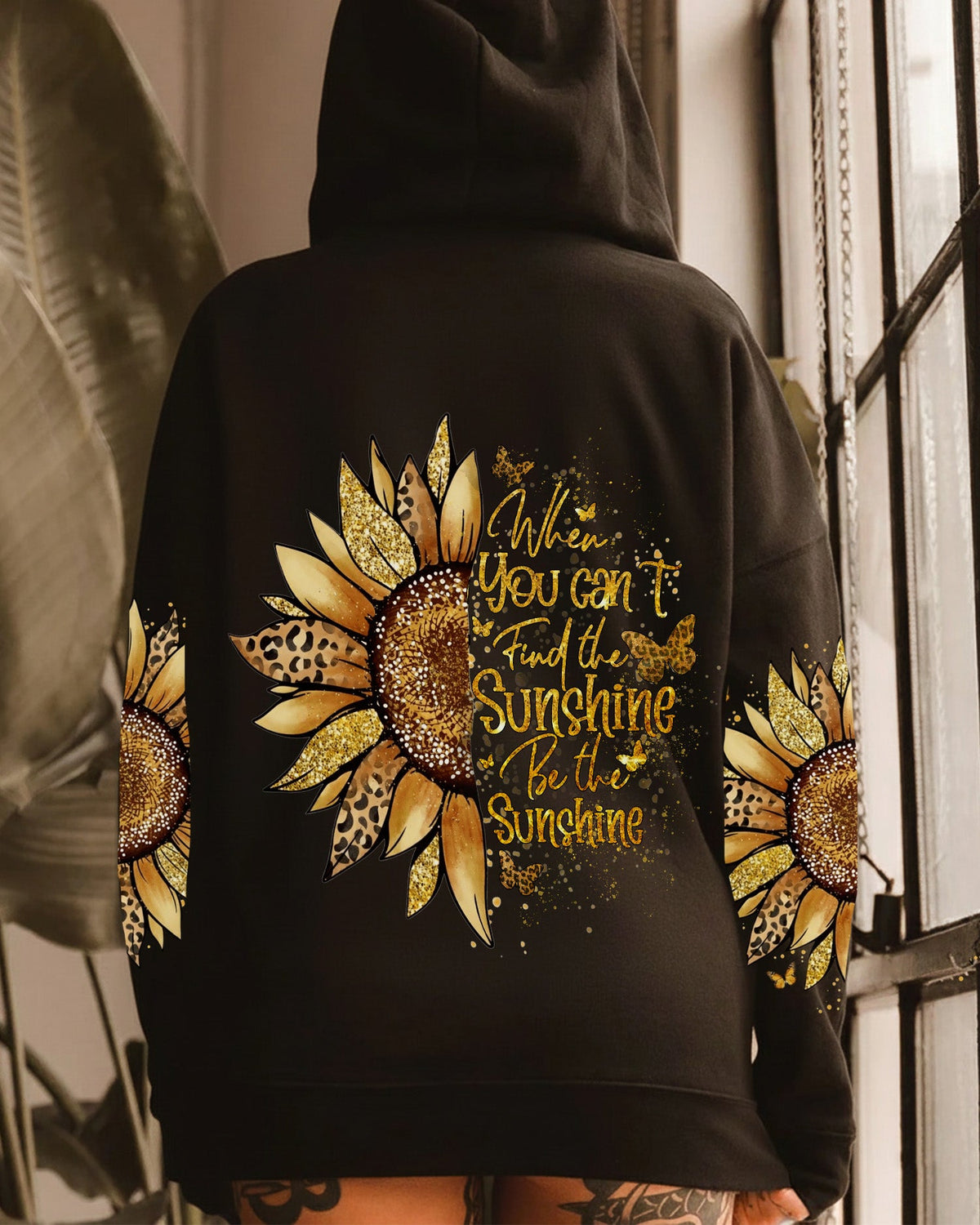 Be The Sunshine - Personalized Sunflower All Over Print Shirt