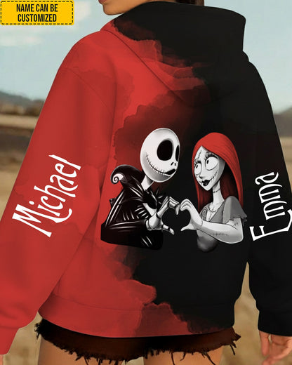 Personalized Couple All Over Print Shirt