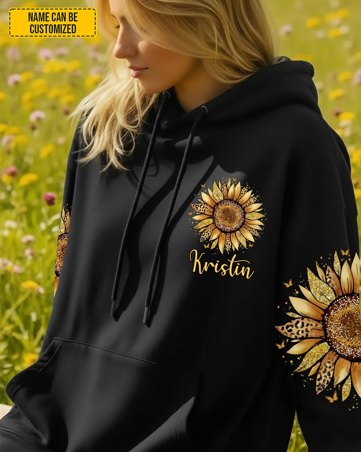 Be The Sunshine - Personalized Sunflower All Over Print Shirt