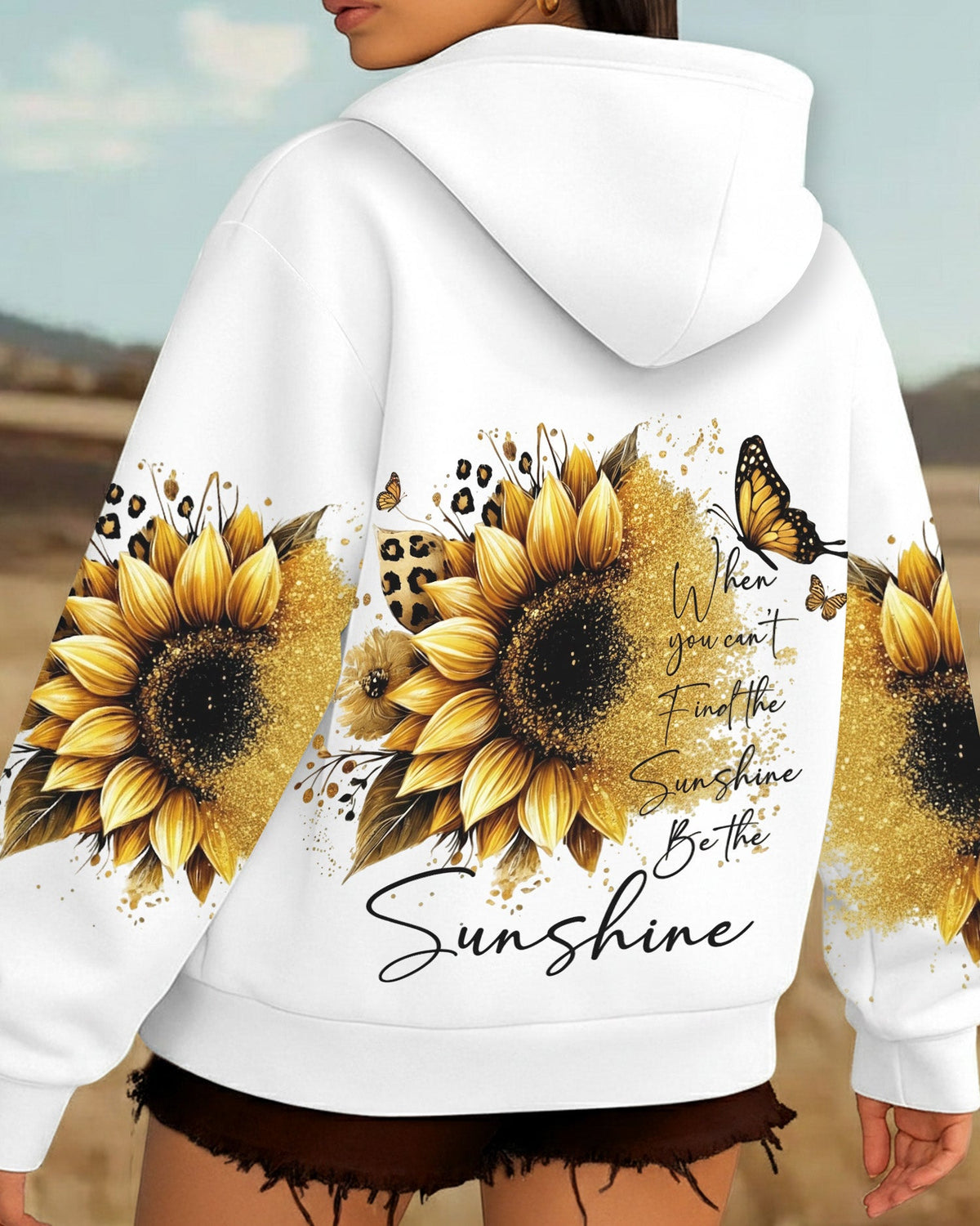 Sunflower Inspirational - Personalized Sunflower All Over Print Shirt