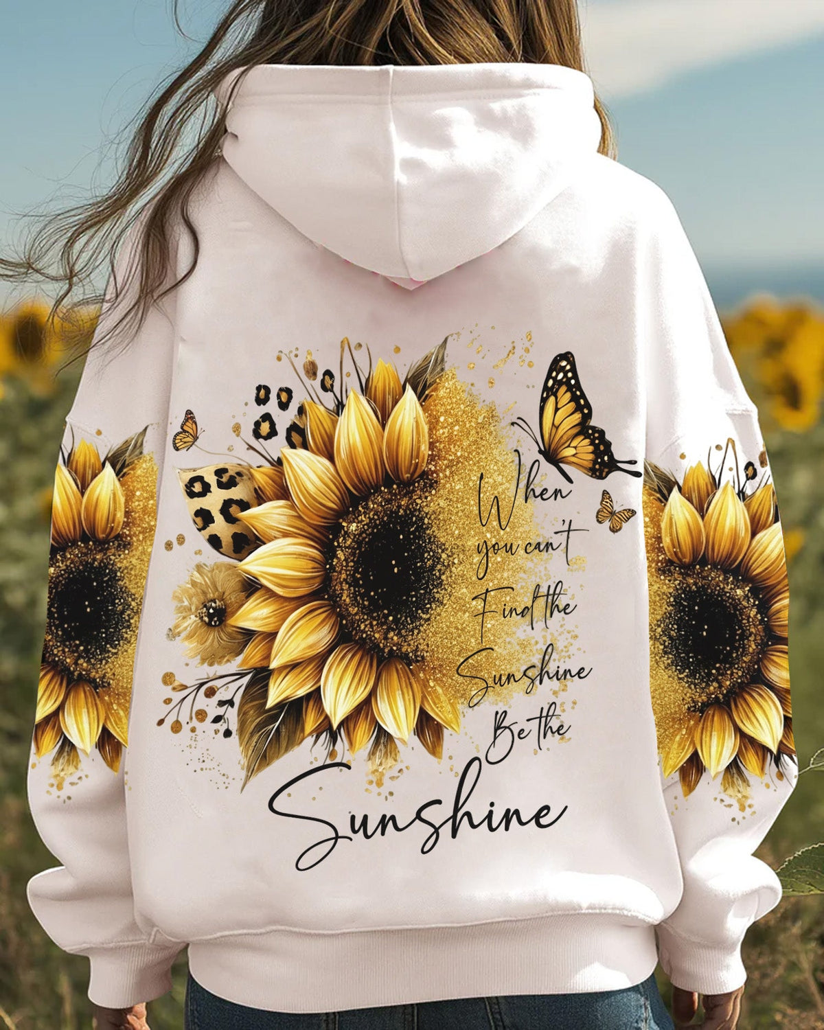 Sunflower Inspirational - Personalized Sunflower All Over Print Shirt