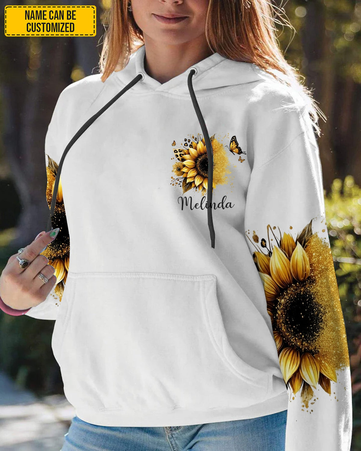 Sunflower Inspirational - Personalized Sunflower All Over Print Shirt