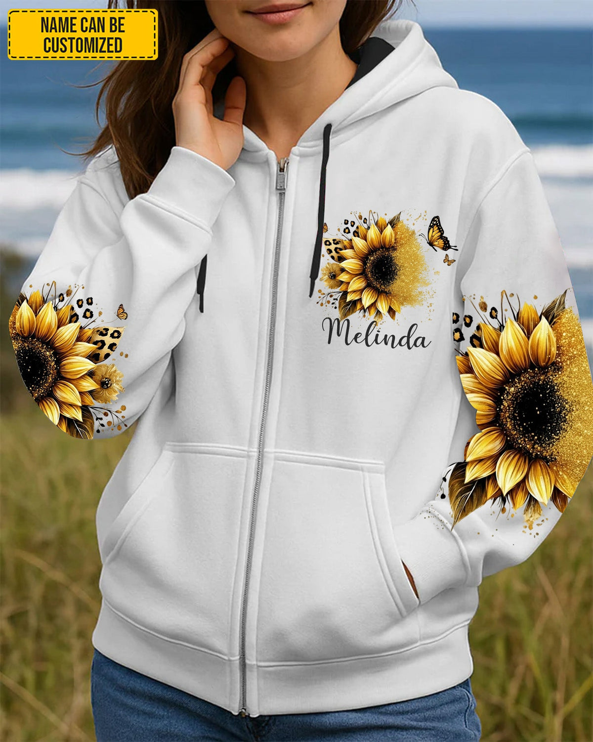 Sunflower Inspirational - Personalized Sunflower All Over Print Shirt