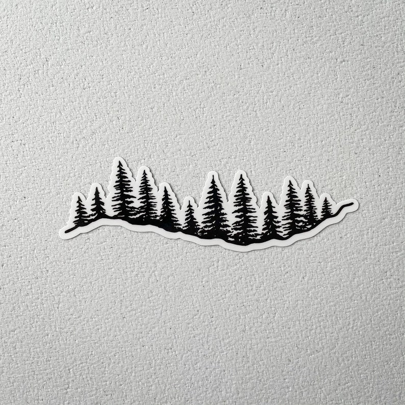 Pine Line Sticker