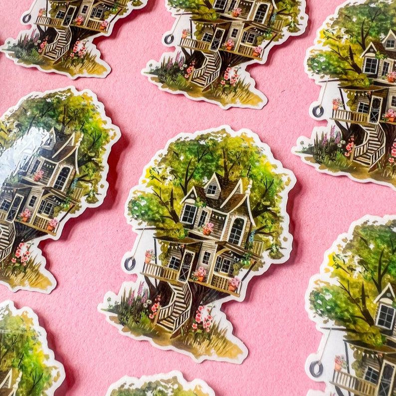 Treehouse Sticker
