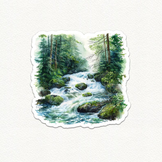 Forest Vinyl Sticker
