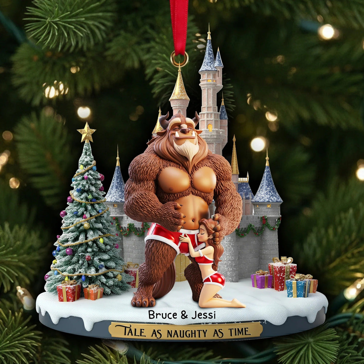 Personalized Gifts For Couple Christmas Ornament