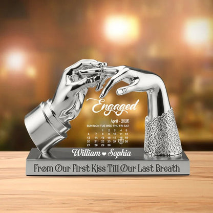 Til Death Do Us Part - Personalized Couple Acrylic Plaque