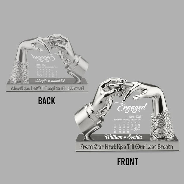 Til Death Do Us Part - Personalized Couple Acrylic Plaque
