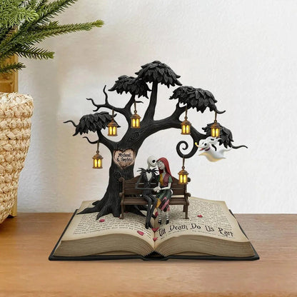 Personalized Scary Couple Custom Shaped Acrylic Plaque