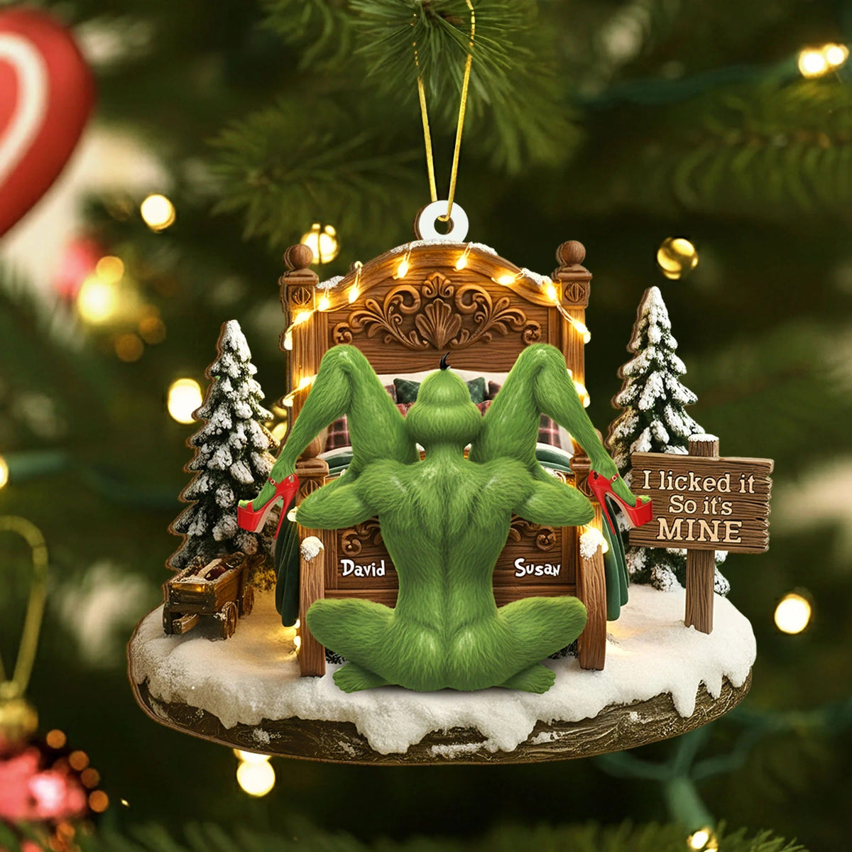 Couple Ornament Christmas - Personalized Christmas Gifts