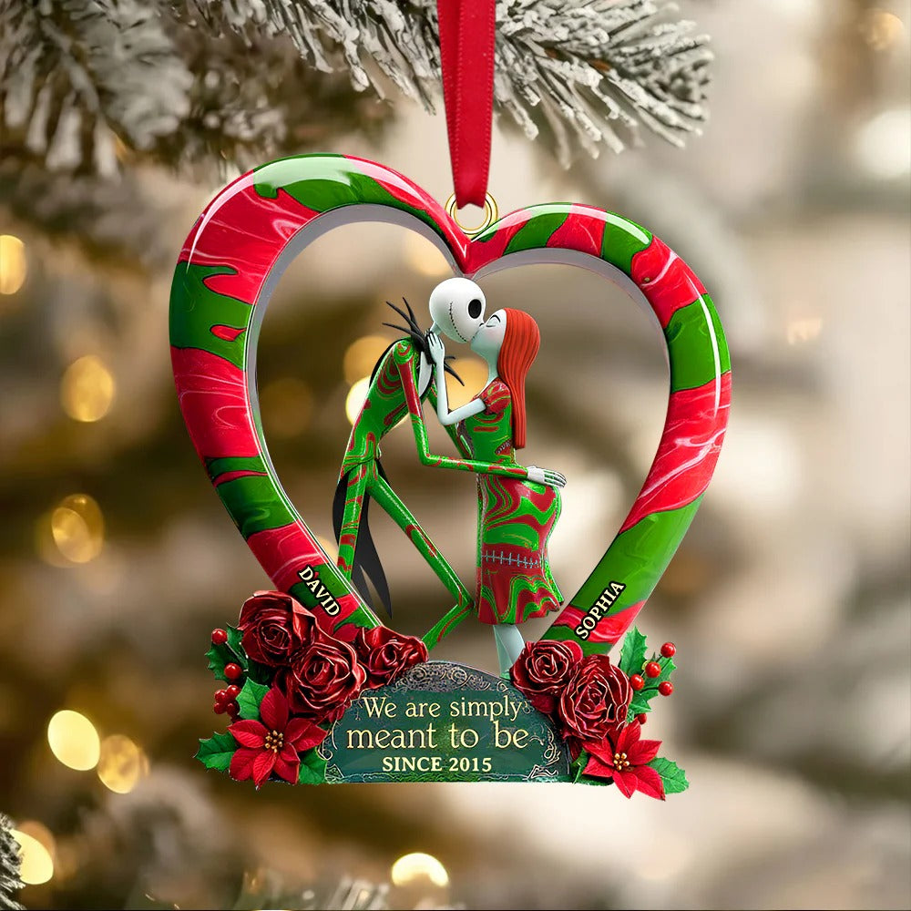 Personalized Gifts For Couple Christmas Ornament