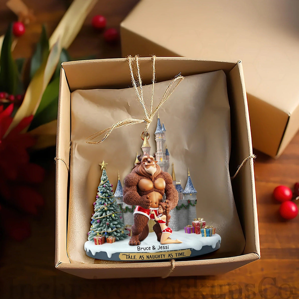 Personalized Gifts For Couple Christmas Ornament