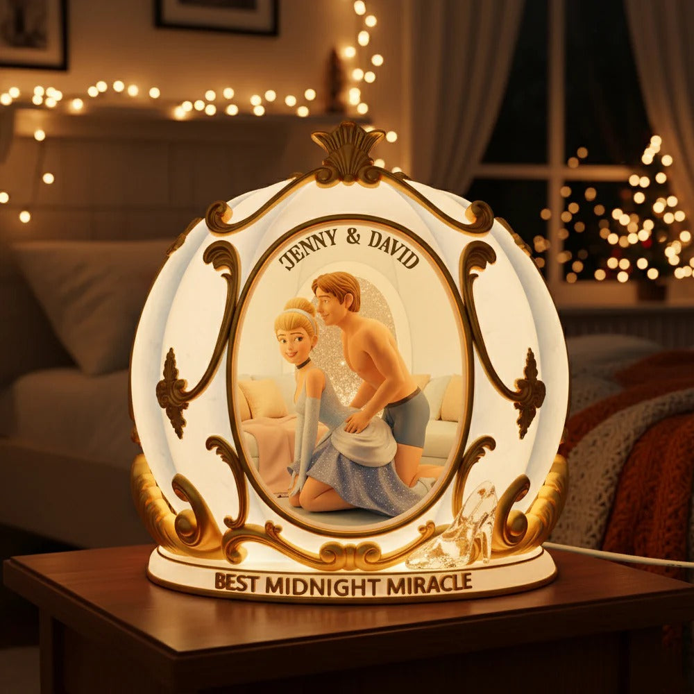 Miracle Couple Acrylic Light Box, Personalized Gift For Couples