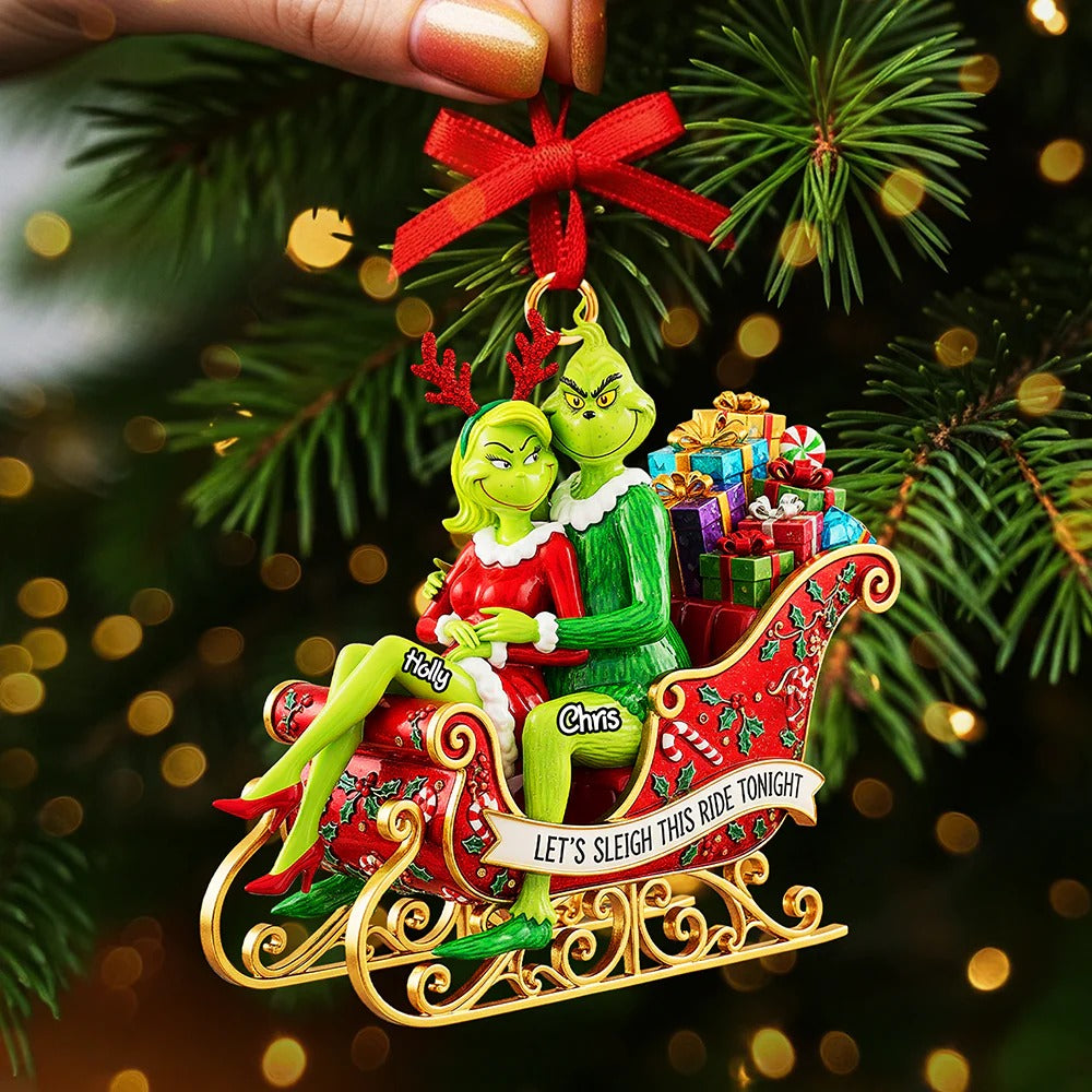 Personalized Gifts For Couple Christmas Ornament