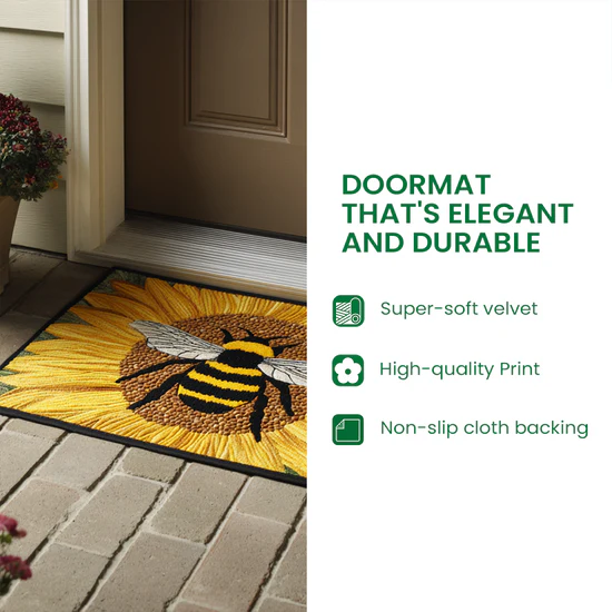 Candy Corn Abyss Doormat