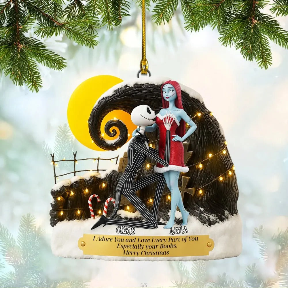 Couple Ornament Christmas - Personalized Christmas Gifts