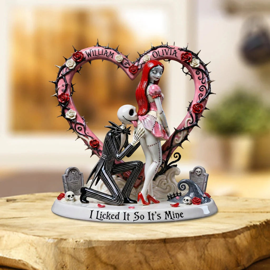 I Licked It So It's Mine - Personalized Custom Shaped Acrylic Plaque