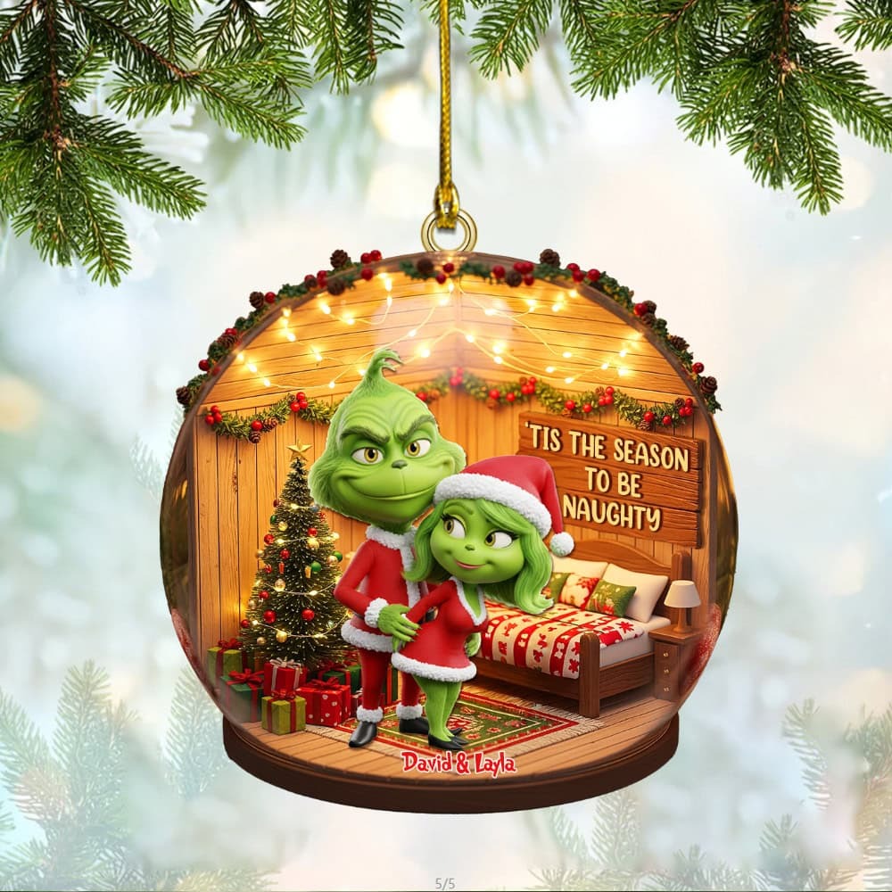 Couple Ornament Christmas - Personalized Christmas Gifts