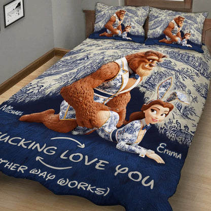 Couple Bedding Set - Personalized Couple Bedding Set