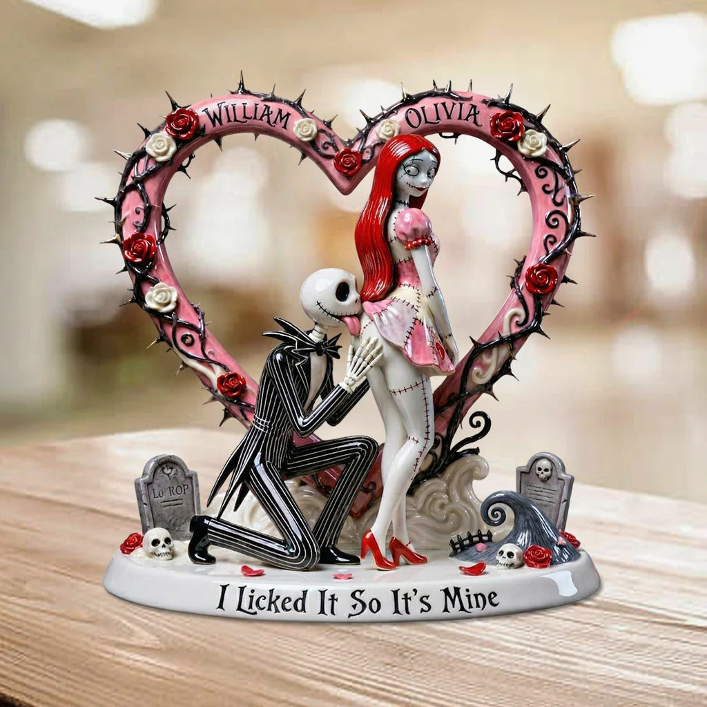 I Licked It So It's Mine - Personalized Custom Shaped Acrylic Plaque